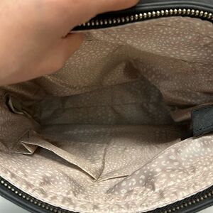 Target Grey Suede Backpack